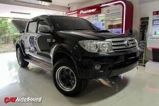 VIGO เก่า Pioneer A5450BT+ALPINE PWE M770 001