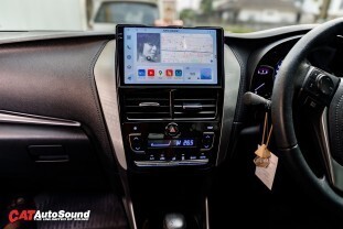 Yaris Ativ จอแอนดรอย Alpha coustic Q11 006