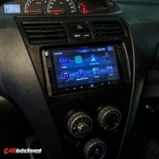 VIOS ชุดอัพเกรด จอ ALPINE + ชุดลำโพง JL BASS BOX ALPINE 001