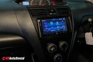 VIOS ชุดอัพเกรด จอ ALPINE + ชุดลำโพง JL BASS BOX ALPINE 008