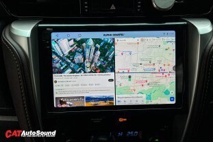 FORTUNER Alpha Q9 + ชุดอัพเกรดAlpine DSP 009