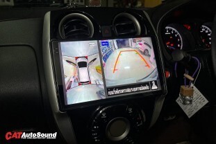NISSAN NOTE 2017+ (กล้อง360โรงงาน) Alpha Coustic Q9 006