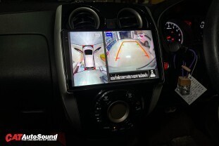NISSAN NOTE 2017+ (กล้อง360โรงงาน) Alpha Coustic Q9 007