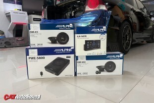 HONDA CIVIC FD ALPINE iLX-F507E+ชุดลำโพงALPINE 004