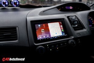 HONDA CIVIC FD ALPINE iLX-F507E+ชุดลำโพงALPINE 019