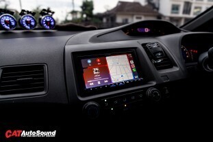 HONDA CIVIC FD ALPINE iLX-F507E+ชุดลำโพงALPINE 018