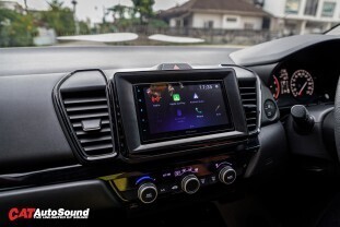 HONDA CITY 2020+ Pioneer DMH-A5450BT + กล้องบันทึก 70 Mai A510-1 007