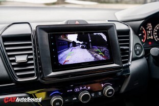 HONDA CITY 2020+ Pioneer DMH-A5450BT + กล้องบันทึก 70 Mai A510-1 011