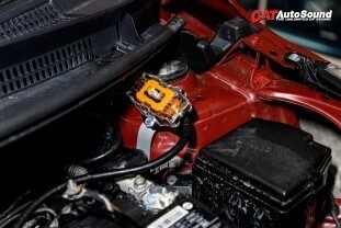 Yaris Ativ 2019 ชุดfornt+Bi amp 008