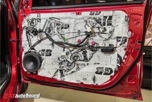 Yaris Ativ 2019 ชุดfornt+Bi amp 0010