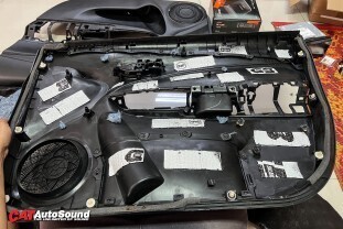 Yaris Ativ 2019 ชุดfornt+Bi amp 0012