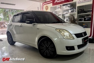 Suzuki Swifi Gen1 จอแอนดรอย DECAR 2K + ลำโพงคู่หน้า Alpine +กล้องหลัง 003
