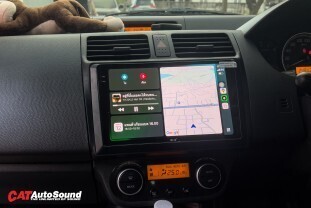 Suzuki Swifi Gen1 จอแอนดรอย DECAR 2K + ลำโพงคู่หน้า Alpine +กล้องหลัง 005