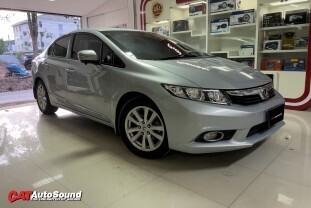 Civic FB Alpha Coustic Q9 + กล้อง 360 003