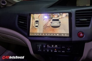 Civic FB Alpha Coustic Q9 + กล้อง 360 010