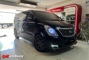 H1 อัพเกรดชุดลำโพง+DSP+จอKANZEN 003