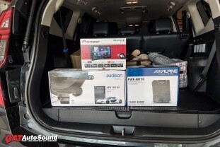 PAJERO 2020+ จอPIONEER DMH-AP6650BT + ลำโพงaudison +Bass Box ALPINE 004