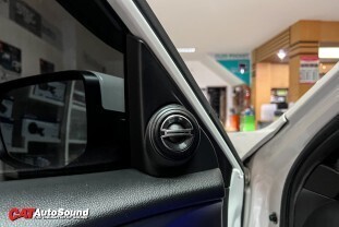 CIVIC FK ชุดลำโพง ALPINE SET + HARMOTECH 007