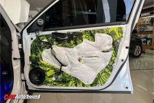 CIVIC FK ชุดลำโพง ALPINE SET + HARMOTECH 010