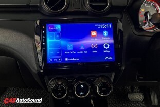 SUZUKI SWIFI 2025 จอPioneer DMH-AP6650BT + ลำโพงคู่หน้า ALPINE DM-65C 008