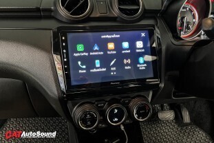 SUZUKI SWIFI 2025 จอPioneer DMH-AP6650BT + ลำโพงคู่หน้า ALPINE DM-65C 009