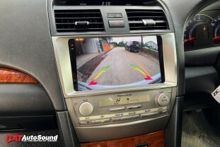 Camry 2007-2012 Alpha Coustic Q9 + กล้องหลัง AHD 010