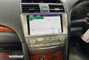 Camry 2007-2012 Alpha Coustic Q9 + กล้องหลัง AHD 009