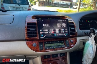 Camry 2003-2007 จอแอนดรอย yuemi P5 ชุดลำโพงFocal Auditor 008