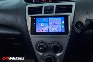 Vios 2009-2013 ติดชุดจอพร้อมลำโพง Pioneer DMH-A5650BT + ALPINE DM 006