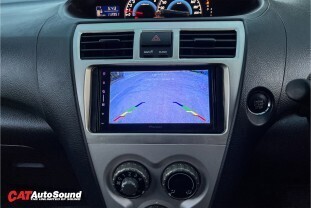 Vios 2009-2013 ติดชุดจอพร้อมลำโพง Pioneer DMH-A5650BT + ALPINE DM 009