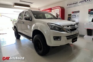 ISUZU D-MAX จอแอนดรอย ALPINE INE-AX809 ใช้กล้องหลังเดิม 003