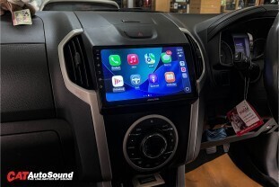 ISUZU D-MAX จอแอนดรอย ALPINE INE-AX809 ใช้กล้องหลังเดิม 011
