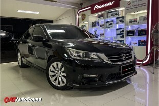 ACCORD G9 ชุดลำโพคู่หน้า Audison + คู่หลัง Hertz +BASS ALPINE +DSP RAINBOW 013