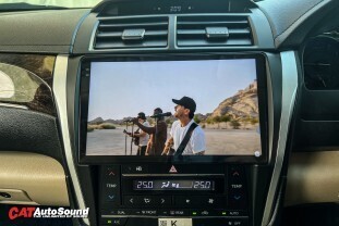 Camry 2015-2018 ติดตั้งจอแอนดรอย์ AlPHA FIXNIX Q9 + กล้องบันทึกหน้า-หลัง 70MAI 500S-1 009