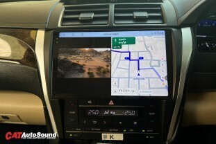 Camry 2015-2018 ติดตั้งจอแอนดรอย์ AlPHA FIXNIX Q9 + กล้องบันทึกหน้า-หลัง 70MAI 500S-1 011