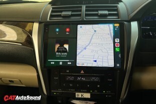 Camry 2015-2018 ติดตั้งจอแอนดรอย์ AlPHA FIXNIX Q9 + กล้องบันทึกหน้า-หลัง 70MAI 500S-1 012