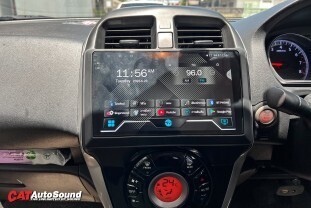 Nissan Almera 2012จอแอนดรอยYuemi P5 007