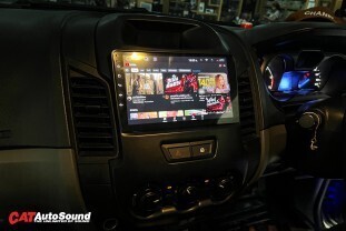Ranger T6 ชุดจอแอนดรอยด์ Hi-Net + ชุดลำโพงBLAM เบสบ๊อก MTX 011